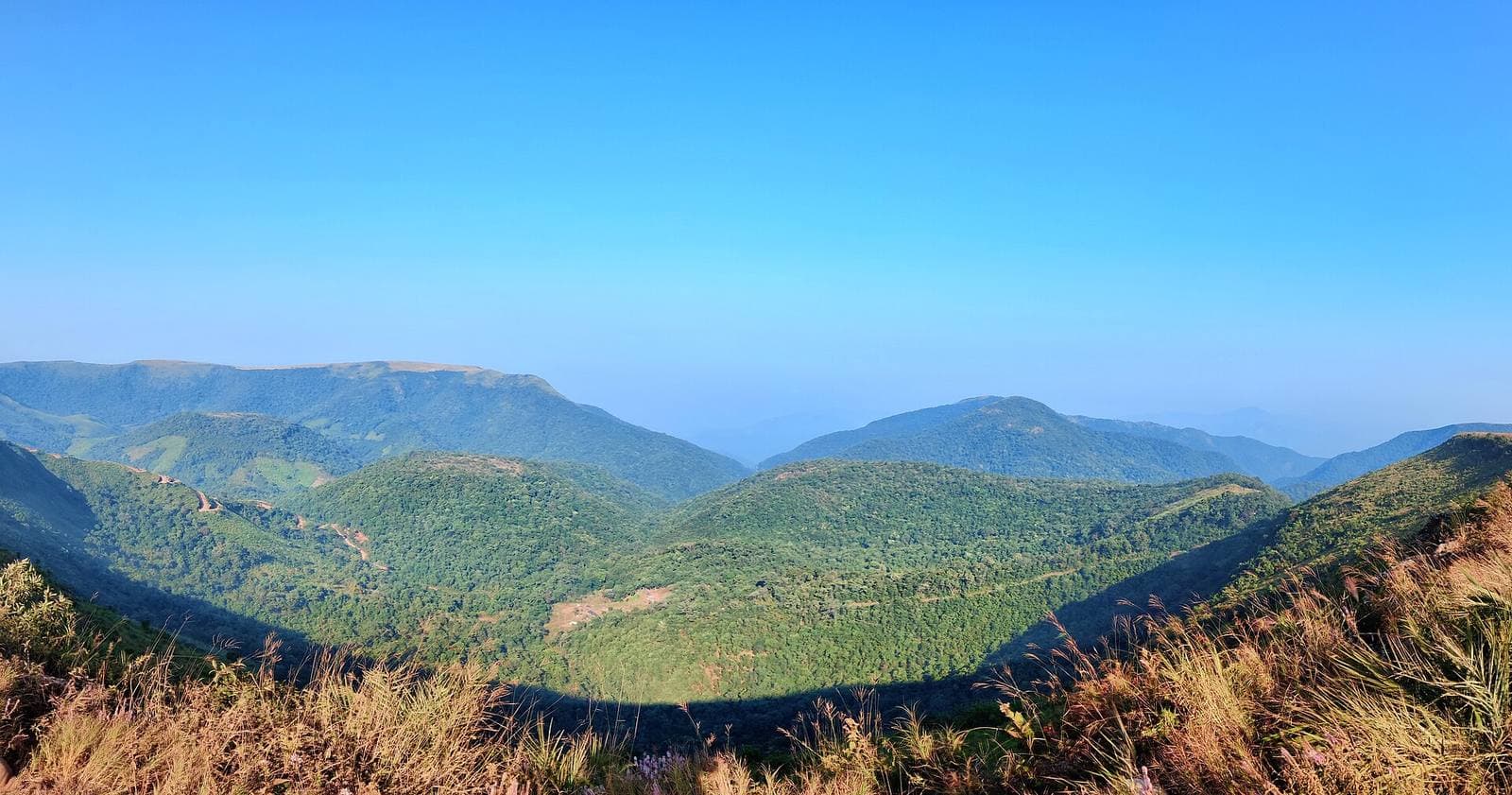 Forested hills of the Eastern Ghats near Rampachodavaram